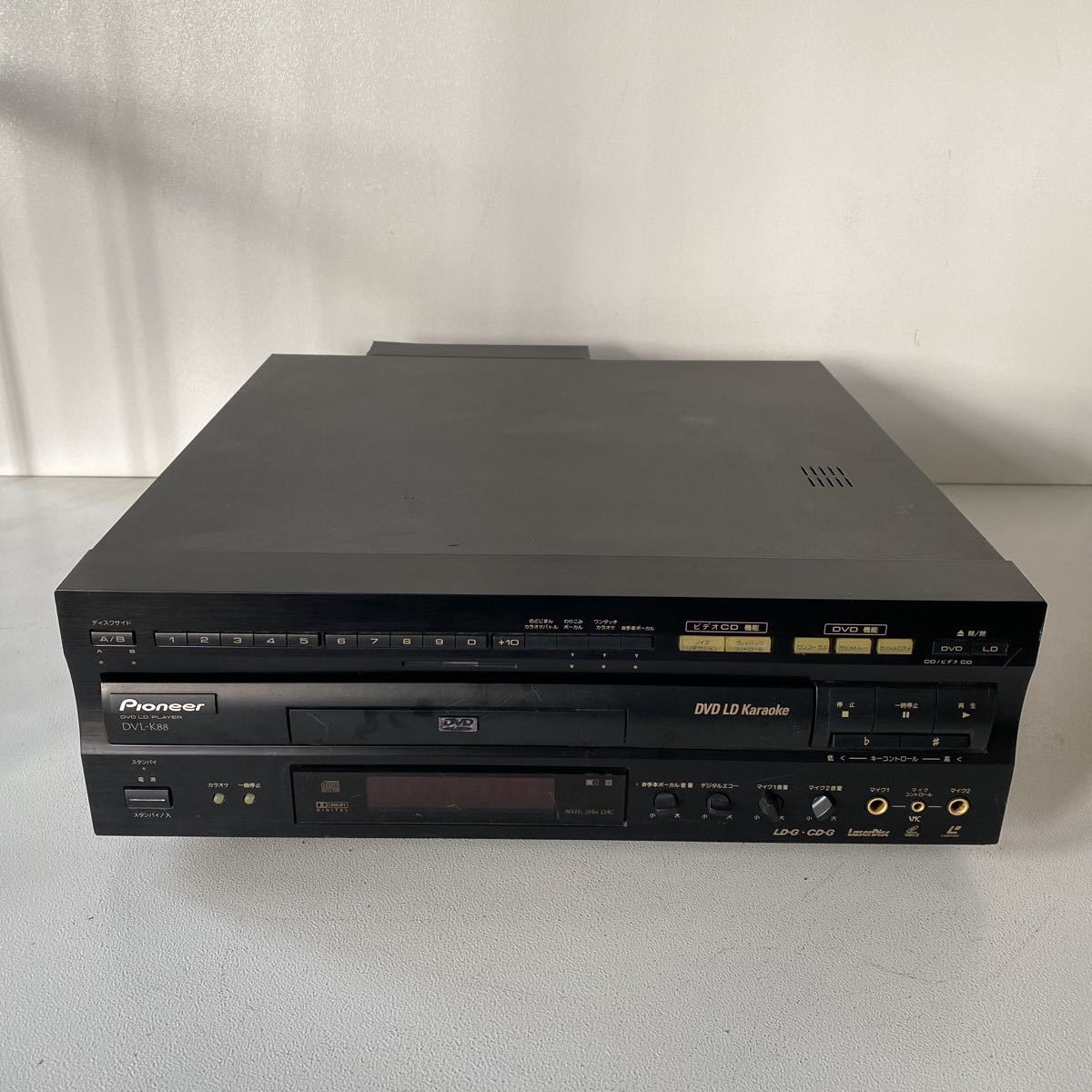Pioneer LD&DVDカラオケプレーヤーDVL-K88 / 2004年製-