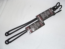 超大人気!!送料込み!!モチヅキ正規品新品未使用 bungee イージーストレッチコード 36インチ BLACK / 約90cm / 2本セット_画像3