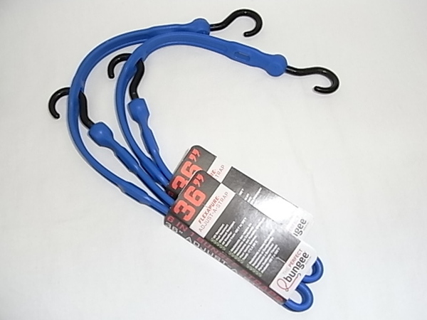 超大人気!!送料込み!!モチヅキ正規品新品未使用 bungee アジャスタストラップ 36インチ BLUE / 約90cm / 2本セット