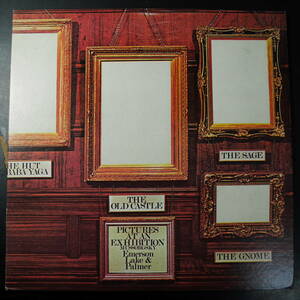 アナログ ● EMERSON LAKE ＆ PALMER / PICTURES AT AN EXHIBITION ～ 邦盤 P-8200A 解説あり