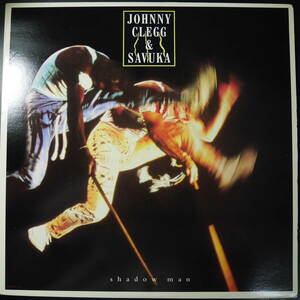 アナログ ● JOHNNY CLEGG & SAVUKA /SHADOW MAN ～ US C1-90411 インナースリーブス