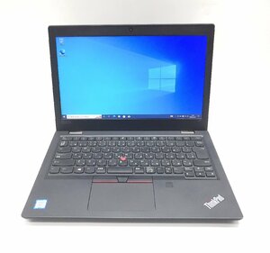 NT: 【lenovo】ThinkPad L380 Core i3-8130U 2.20GHz/4GB/SSD:128GB/無線ノート&windows10