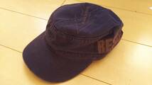 ■an ideal for living　Military Work Cap ミリタリーワークキャップ　NAVY　紺色■FUUDOBRAIN■_画像1