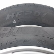 ☆22年製 バリ山☆ 4H 5H 100 5.5J +40 14インチ 社外品 weds ウェッズ Joker ジョーカー アルミホイール タイヤ 175/65R14 HIFLY 4本_画像6