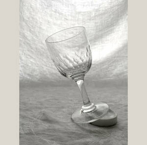 フランス 1903s BACCARAT オールド バカラ リシュリュー Richeliue 12.5cm グラス クリスタル ガラス ワイン 19世紀 骨董 アンティーク 14