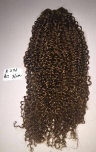  Point wig * attaching wool hair extension K296