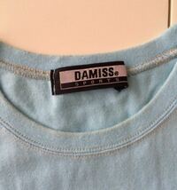 訳あり ザミス DAMISS 半袖 Tシャツ 女性用 水色 スポーツ M TK_画像2