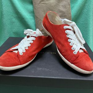 ■BOTTEGA VENETA ボッテガヴェネタ スニーカー/Fire Red■