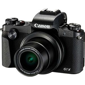 Canon コンパクトデジタルカメラ PowerShot G1 X Mark III ブラック APS-Cセンサー/F2.8レンズ/EVF内