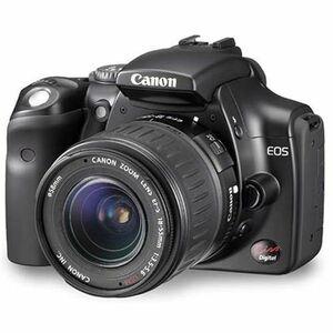 Canon EOS Kiss デジタル・レンズキット(ブラック)EF-S18-55mm F3.5-5.6 USMセット