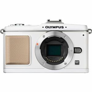 OLYMPUS マイクロ一眼 PEN E-P2 ボディ ホワイト E-P2BODY-WHT