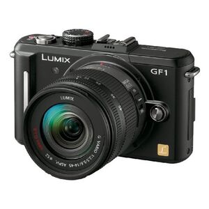 パナソニック ミラーレス一眼カメラ GF1 レンズキット(14-45mm/F3.5-5.6標準ズームレンズ付属) エスプリブラック DMC-