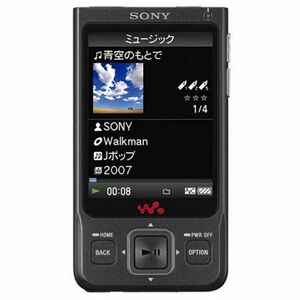 SONY ウォークマン Aシリーズ ワンセグ内蔵 4GB ブラック NW-A916 B