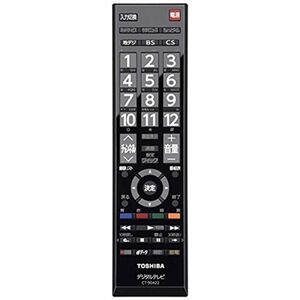 純正テレビ用リモコン CT-90422部品番号:75030298