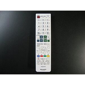 シャープ テレビのリモコン GB129WJSB(白)