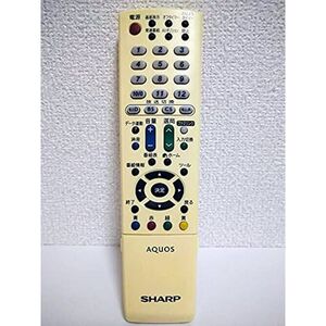 シャープ テレビリモコン GA953WJSB