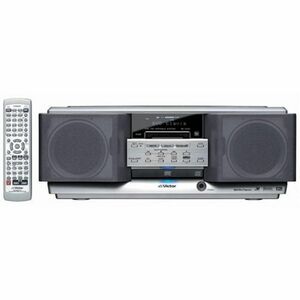 JVCケンウッド ビクター DVD-MDポータブルシステム シルバー RD-XV10-S