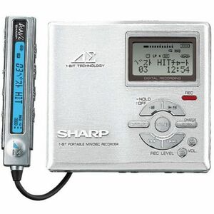 SHARP アウヴィ MD-DR7-S MDプレーヤー (シルバー)