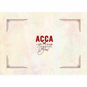 朗読音楽劇「ACCA13区監察課 Regards,」Blu-ray