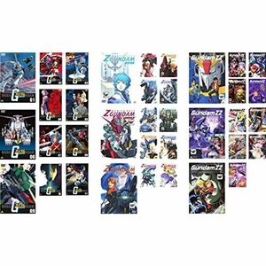 機動戦士ガンダム 全11巻 + Z 全13巻 + ZZ 全12巻 レンタル落ち 全36巻セット マーケットプレイスDVDセット商品