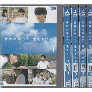 世界の中心で、愛をさけぶ 全5巻セット レンタル落ち DVD