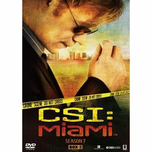 CSI:マイアミ シーズン7 コンプリートBOX-2 DVD