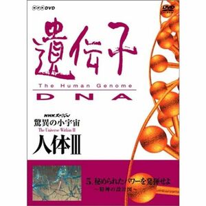 NHKスペシャル 驚異の小宇宙 人体III 遺伝子~DNA 第5集 秘められたパワーを発揮せよ~精神の設計図~ DVD