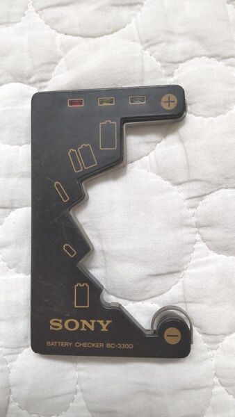 【ジャンク品】SONY バッテリーチェッカー