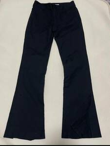 Pinky &amp; Dianne Pinky &amp; Diane Black Black Black Flare Pants Slit Bottoms Ladies 38