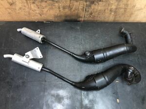  Honda NSR250R MC16 original muffler left right normal chamber aluminium silencer 