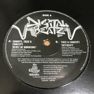 【Freeform】Shanty, Tazz & Concept / Beast Of Hardcore - Digital Beatz . UK Hardcore . Happy Hardcore . ハッピーハードコア