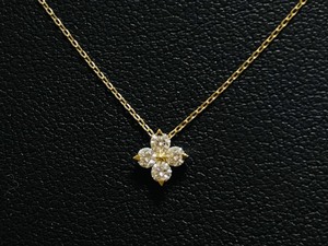 STAR JEWELRY スタージュエリー ブライテスト スター ネックレス ペンダント K18YG ダイヤモンド0.13ct イエローゴールド アクセサリー