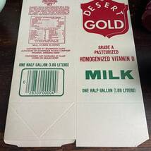 貴重！デッドストック品　MILK牛乳箱　USA製ヴィンテージ雑貨レトロ/西海岸アンティークハワイfirekingパイレックス家具カリフォルニア_画像5