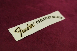Fender Japan TELECASTER DELUXE トラロゴ デカール 補修用部品 リペアパーツ ⑥