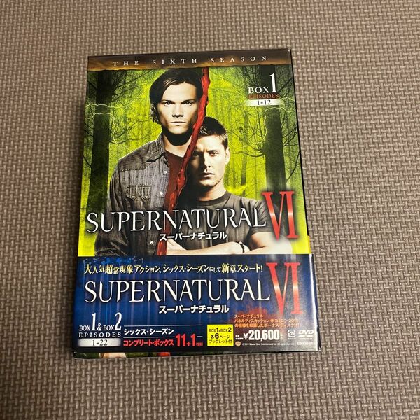 【国内盤DVD】 ＳＵＰＥＲＮＡＴＵＲＡＬ ＶＩ ＜シックスシーズン＞ コンプリートボックス 【2011/9/7】