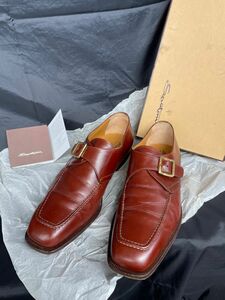 ‘90s後期 Santoni “モンクストラップ” 美品 #85