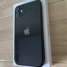 iPhone 11 64GB ブラック SIMフリーApple SIMロック解除 docomo au ソフトバンク　箱あり　黒　_画像5