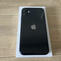 iPhone 11 64GB ブラック SIMフリーApple SIMロック解除 docomo au ソフトバンク　箱あり　黒　_画像2