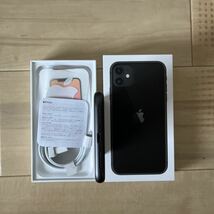 iPhone 11 64GB ブラック SIMフリーApple SIMロック解除 docomo au ソフトバンク　箱あり　黒　_画像7