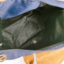 【やや美品】 Longchamp LE PLIAGE ロンシャン リプリアージュ ハンドバッグ トート 肩掛け レザー×ナイロン ショルダー ハンド 軽量 _画像8