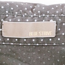 BLUE STRIVE ブルーストライブ 半袖ブラウス ドット ブラック系 サイズM 半袖シャツ シャツ Tシャツ トップス カットソー 衣類 服 上着_画像9