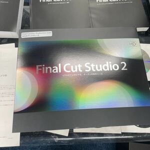 ファイナルカット　スタジオ2　アップグレード版　finalCut　studio2　マック　mac