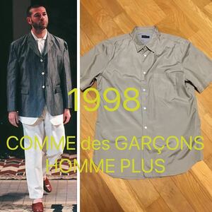 新同●1998 Vintage コムデギャルソンオムプリュスcomme des garcons ヴィンテージ Archive アーカイブ Rei Kawakubo homme plus シーム