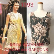 1993●ジュンヤワタナベ ミニワンピース COMME des GARCONS コムデギャルソンVintageヴィンテージArchive アーカイブJunya Watanabe_画像2