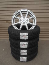 新品タイヤ付■ブリヂストンNEWNO■155/65R14■(N-BOXN-ONEN-WGNラパンデイズムーヴキャンバスミラアルトウェイクワゴンRタント)軽自動車等_画像1