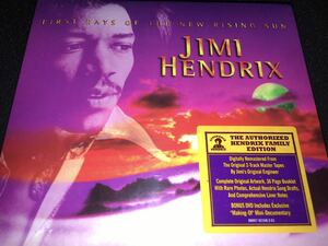 新品 ジミ・ヘンドリックス ファースト・レイズ・オブ・ザ・ニュー・ライジング・サン リマスター +DVD 廃盤 Jimi Hendrix FIRST RAYS