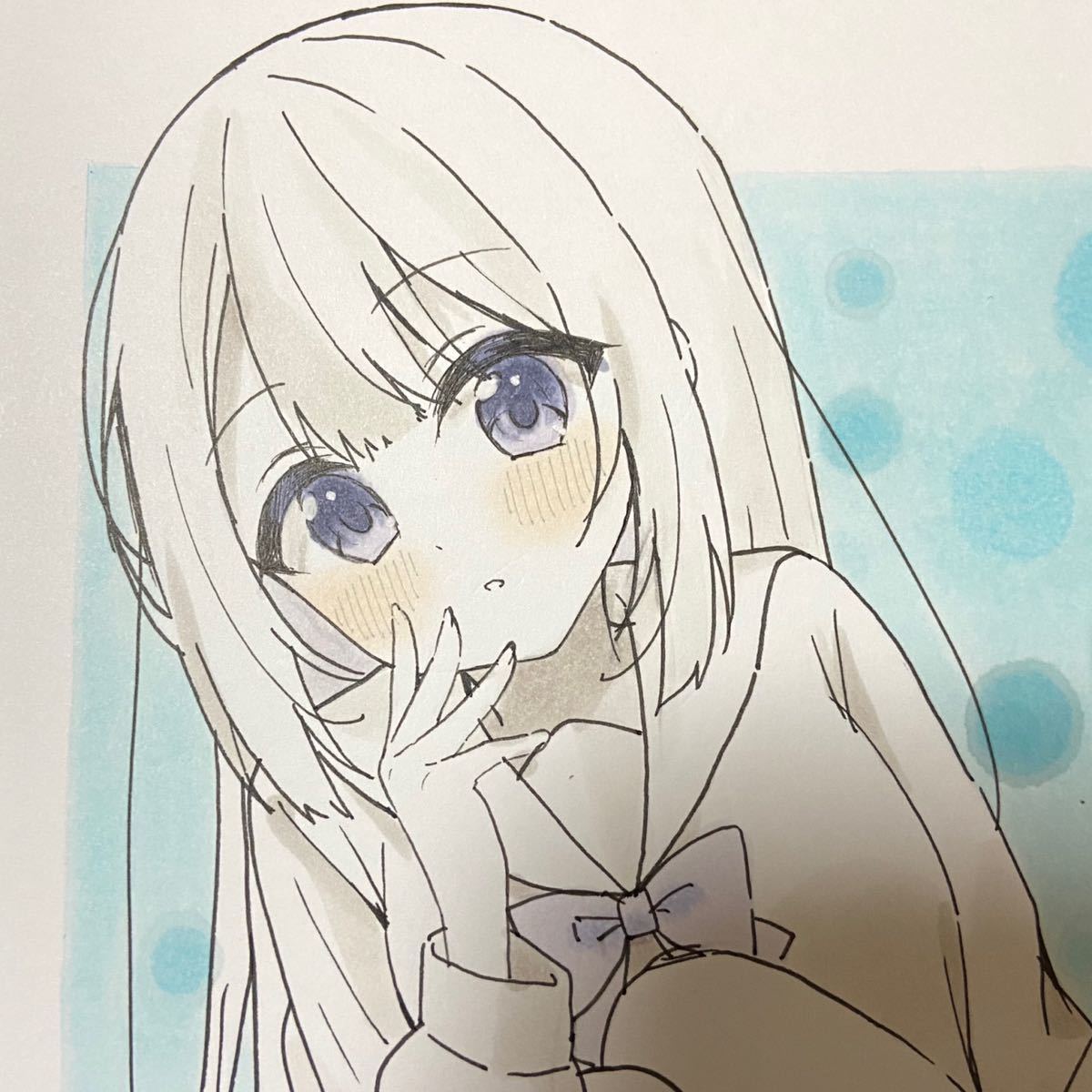 剣姫咲く 直筆イラスト色紙 odmalihnogu.org