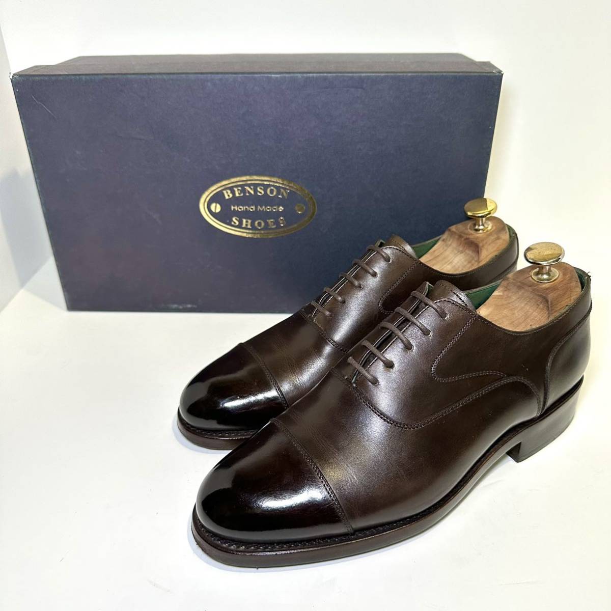 即決/定価50 600円/BENSON SHOES/ベンソンシューズ/革靴/メンズ/レザー