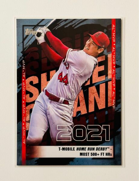 【送料込】 Topps 大谷翔平 MVP インサート 2021 カード OHTANI SHOHEI