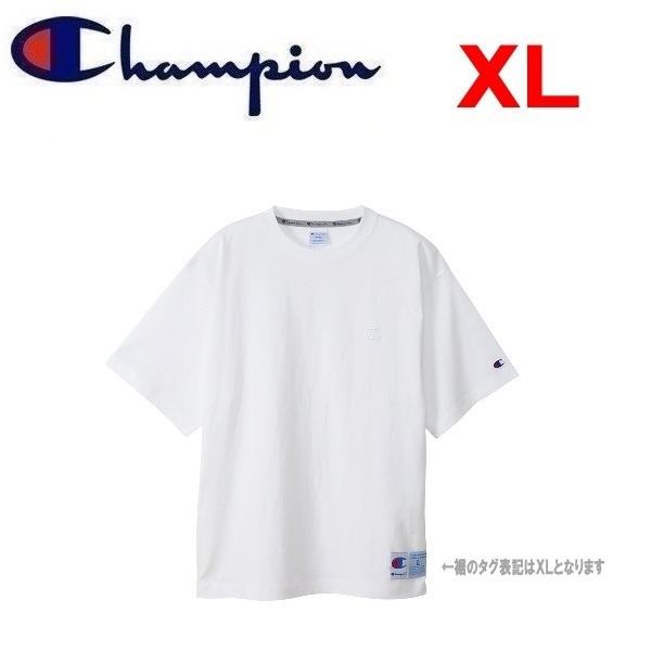 Champion チャンピオン アクションスタイルＴシャツ ホワイト XL　C3-V331　メンズ　Tシャツ